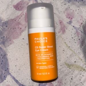 Paula's Choice C5 Super Boost Eye Cream - Vibrant Orange
